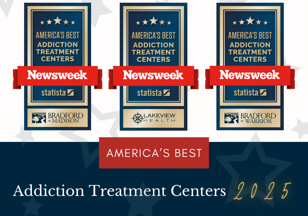 Bradford Health Services is proud to announce that three of our facilities have been recognized Among Newsweek’s “America’s Best Addiction Treatment Centers” for 2025.